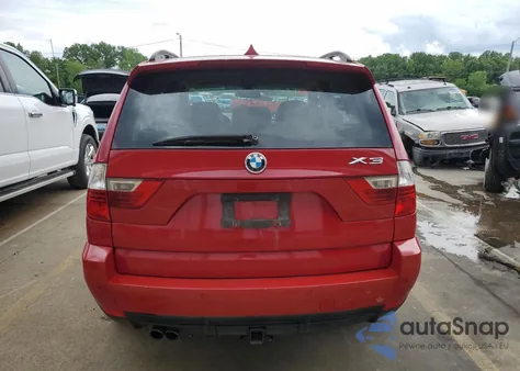 2008 BMW X3 3.0Si из США, поврежденный, VIN WBXPC93498WJ04863